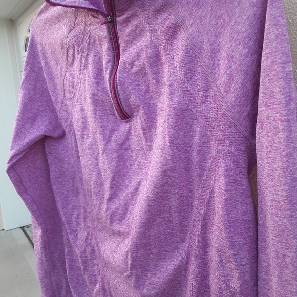 Athleta Activewear Top Long Sleeve Half Zip M - Picture 7 of 8